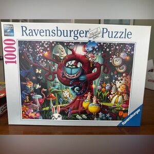 Ravensburger Most Everyone is Mad 1000 Piece Puzzle New Alice In Wonderland